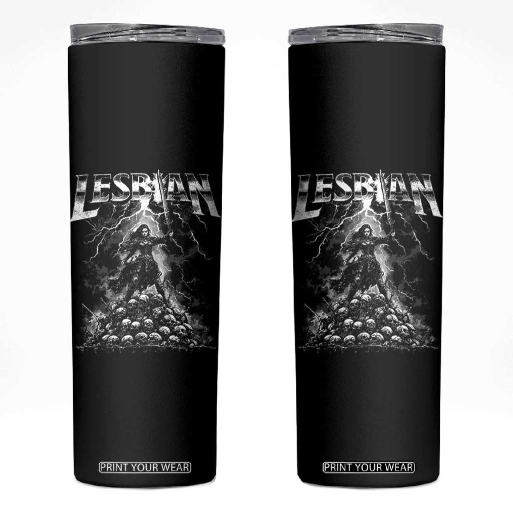 Lesbian Skinny Tumbler Funny Meme Dark Fantasy TS10 Black Print Your Wear