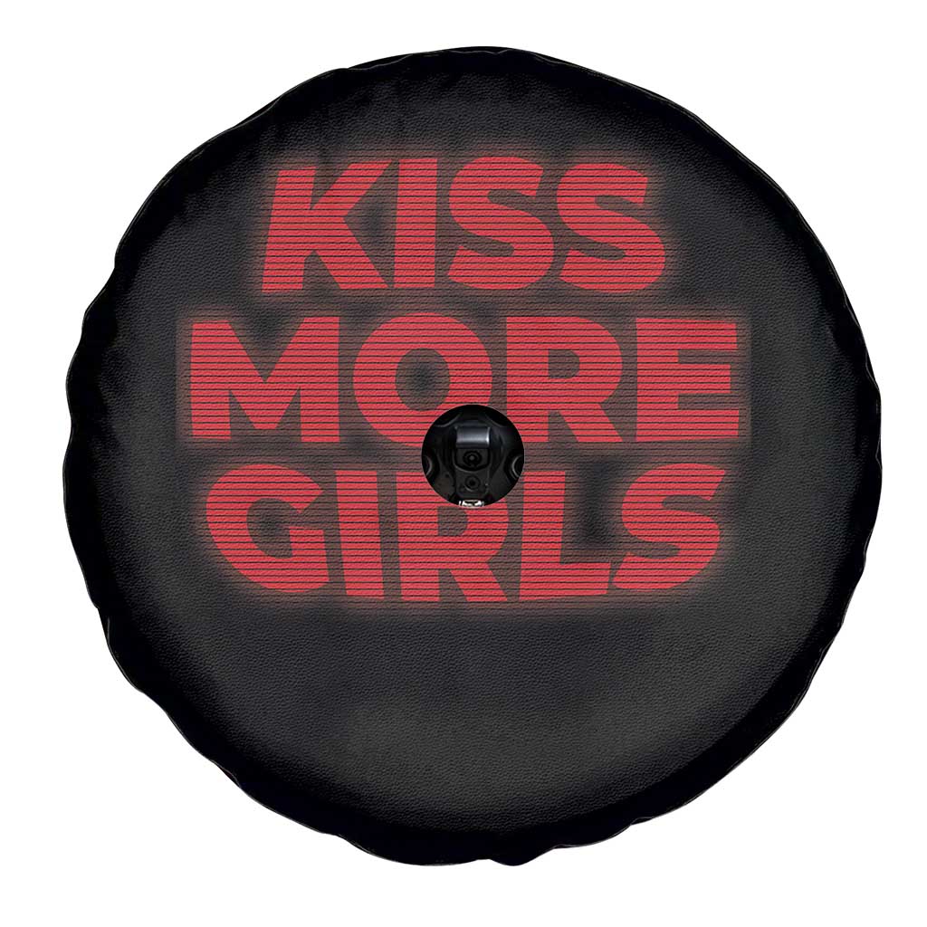 Lesbian Spare Tire Cover Kiss More Girls Funny Pride Month TS10 Print Your Wear