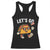 Lets Go Taco Patriotic Racerback Tank Top Funny 4th of July Food Humor TS02 Black Print Your Wear