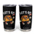 Lets Go Taco Patriotic Tumbler Cup Funny 4th of July Food Humor TS02 Black Print Your Wear