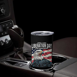 Liberation Day April 2 2025 Tumbler Cup Fair Trade Patriotic American Eagle USA Flag TS02 Print Your Wear