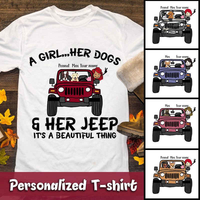 Custom JP Tee Shirts JP Girl Dog Its A Beautiful Thing CTM Youth Custom - Printyourwear