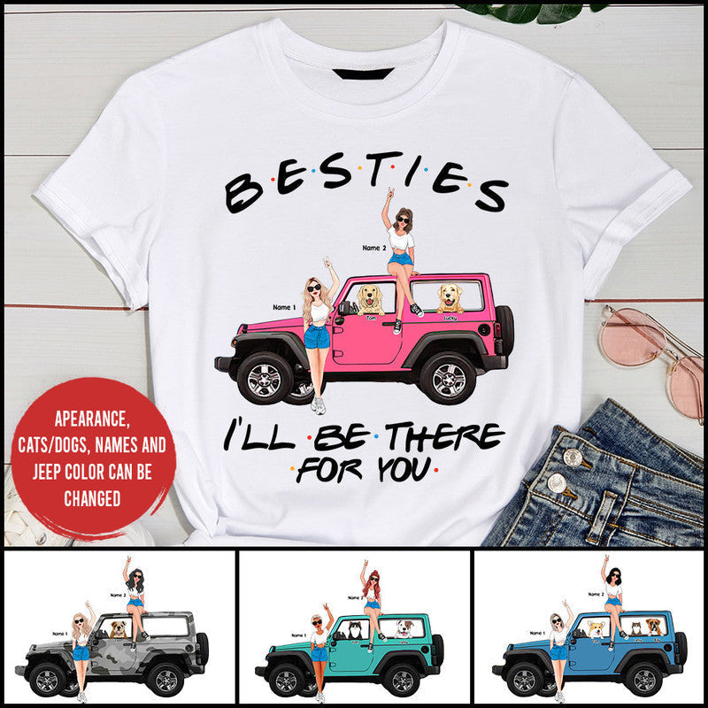 Custom JP Tee Shirts JP Besties Ill Be There For You CTM Youth Custom - Printyourwear