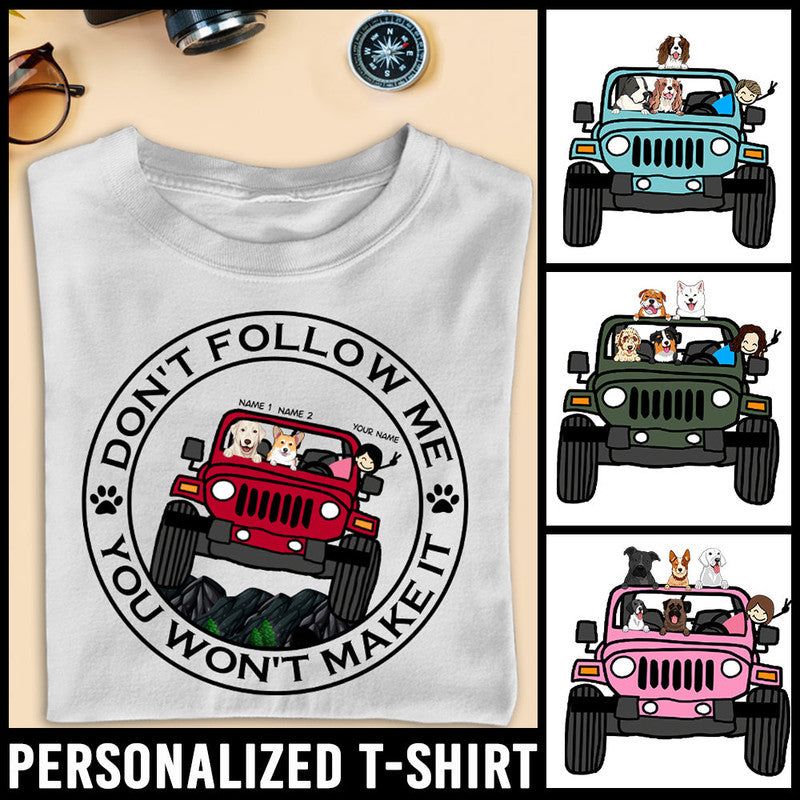 Custom JP Tee Shirts JP Dont Follow Me You Wont Make It CTM Youth Custom - Printyourwear
