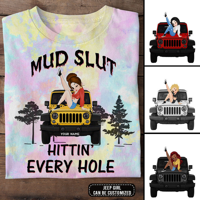 Custom JP Tee Shirts Mud Slut Hitting Every Hole CTM Youth Custom - Printyourwear