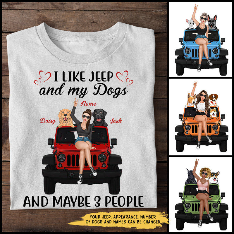 Custom JP Tee Shirts I Like JP and My Dogs and Maybe 3 People CTM Youth Custom - Printyourwear