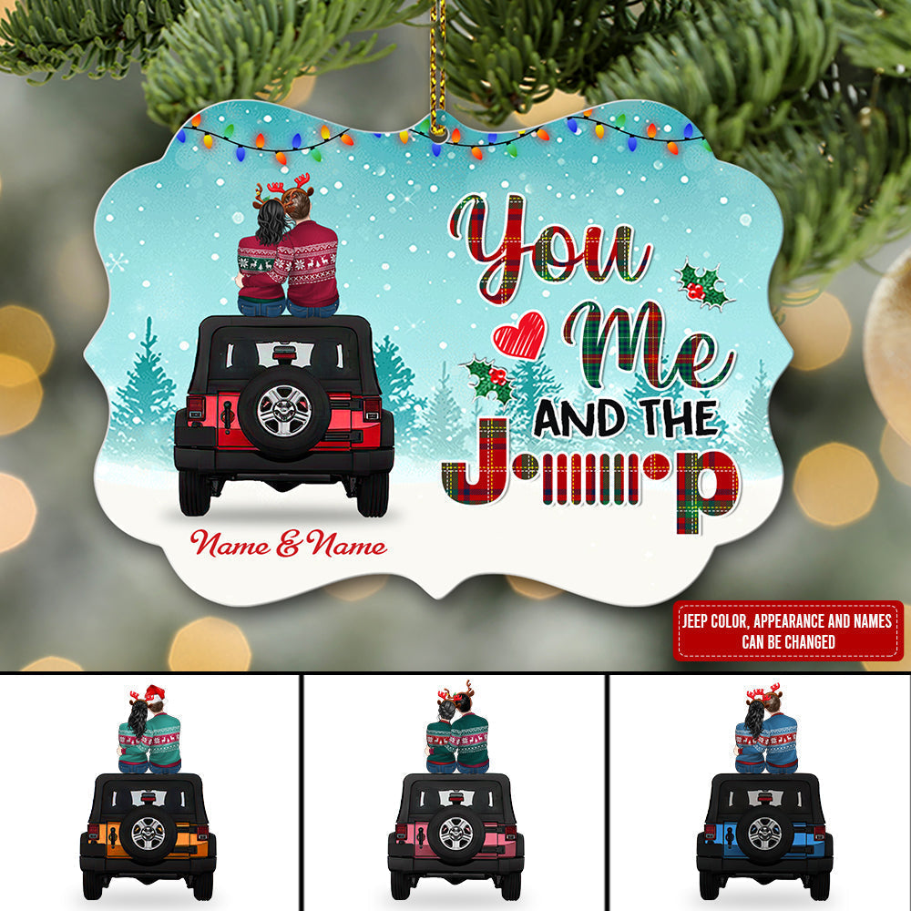 Personalized JP Christmas Ornaments You and Me and The JP CTM Ornament Custom - Printyourwear