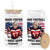 Make American Football Great Again Glass Can Funny Trump US Flag Vintage TS02 White Print Your Wear