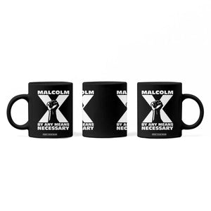Malcolm X Power Fist Coffee Mug Civil Rights Leader Pride Bold Statement TS02 Print Your Wear