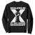 Malcolm X Power Fist Sweatshirt Civil Rights Leader Pride Bold Statement TS02 Black Print Your Wear