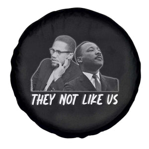 Malcolm X and MLK Spare Tire Cover They Not Like Us TS02 Print Your Wear