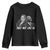 Malcolm X and MLK Youth Sweatshirt They Not Like Us TS02 Black Print Your Wear