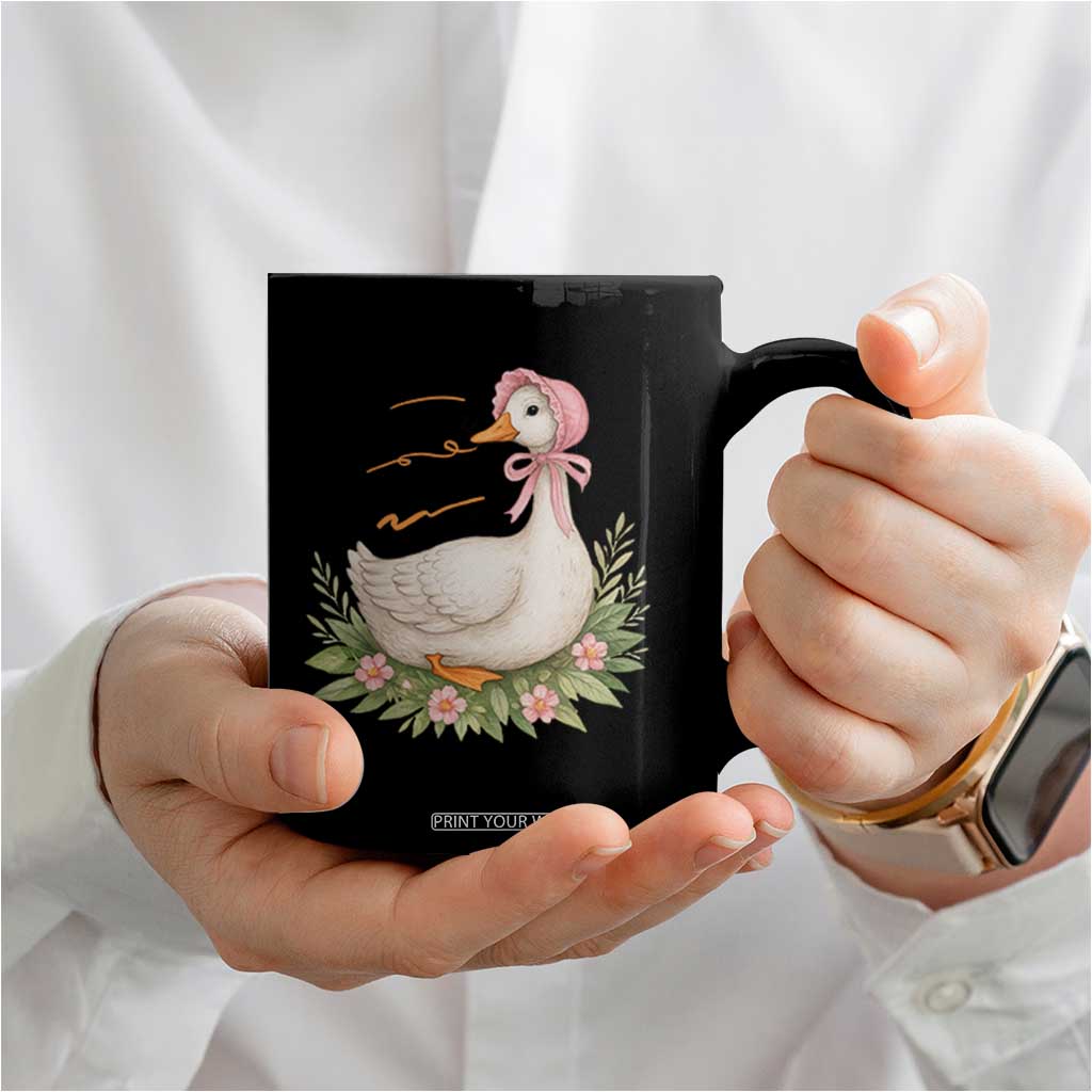 Mama Goose Est 2025 Coffee Mug Retro New Mom Mothers Day TS02 Print Your Wear