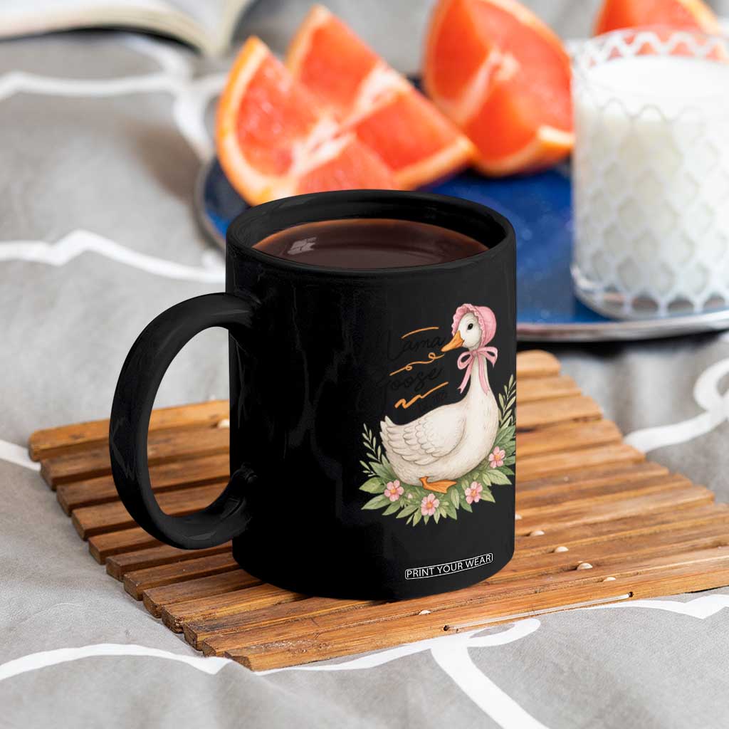 Mama Goose Est 2025 Coffee Mug Retro New Mom Mothers Day TS02 Print Your Wear