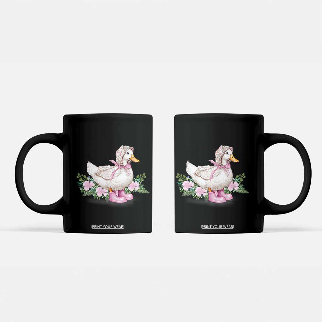 Mama Goose Est 2025 Coffee Mug Vintage New Mom Mothers Day TS02 Black Print Your Wear