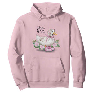 Mama Goose Est 2025 Hoodie Vintage New Mom Mothers Day TS02 Light Pink Print Your Wear