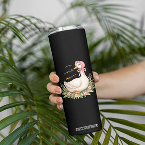 Mama Goose Est 2025 Skinny Tumbler Retro New Mom Mothers Day TS02 Print Your Wear