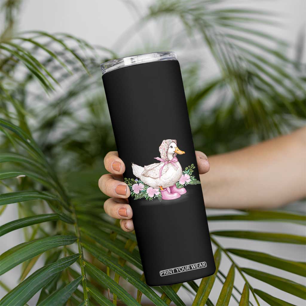 Mama Goose Est 2025 Skinny Tumbler Vintage New Mom Mothers Day TS02 Print Your Wear