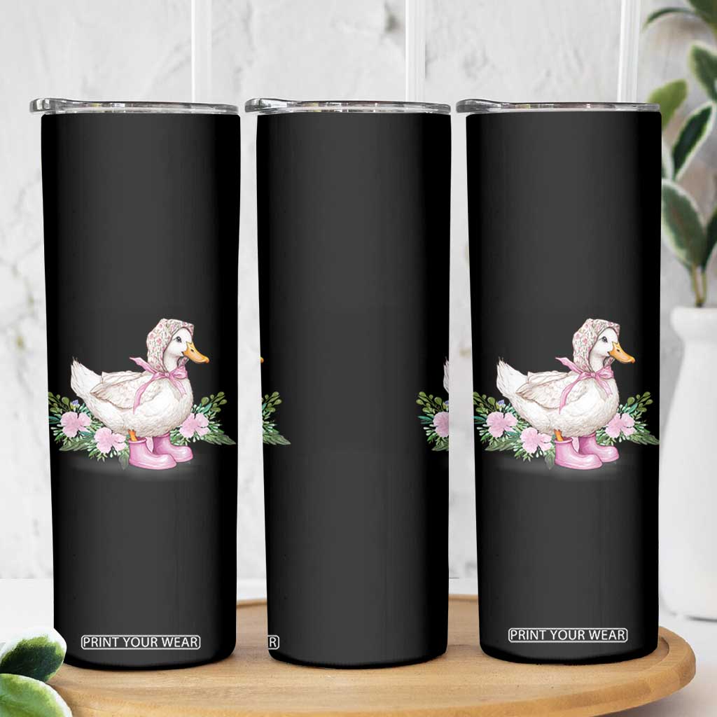 Mama Goose Est 2025 Skinny Tumbler Vintage New Mom Mothers Day TS02 Print Your Wear