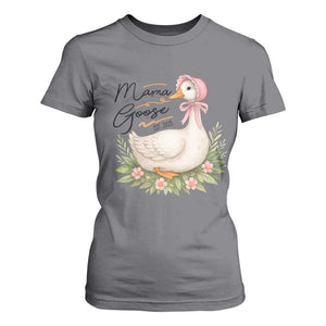 Mama Goose Est 2025 T Shirt For Women Retro New Mom Mothers Day TS02 Charcoal Print Your Wear