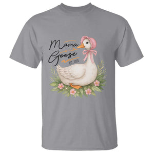 Mama Goose Est 2025 T Shirt Retro New Mom Mothers Day TS02 Sport Gray Print Your Wear