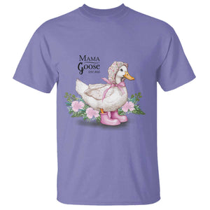 Mama Goose Est 2025 T Shirt Vintage New Mom Mothers Day TS02 Violet Print Your Wear