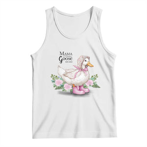 Mama Goose Est 2025 Tank Top Vintage New Mom Mothers Day TS02 White Print Your Wear