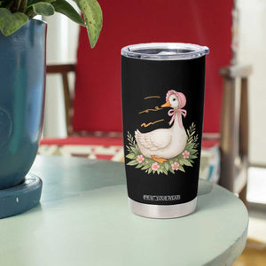 Mama Goose Est 2025 Tumbler Cup Retro New Mom Mothers Day TS02 Print Your Wear
