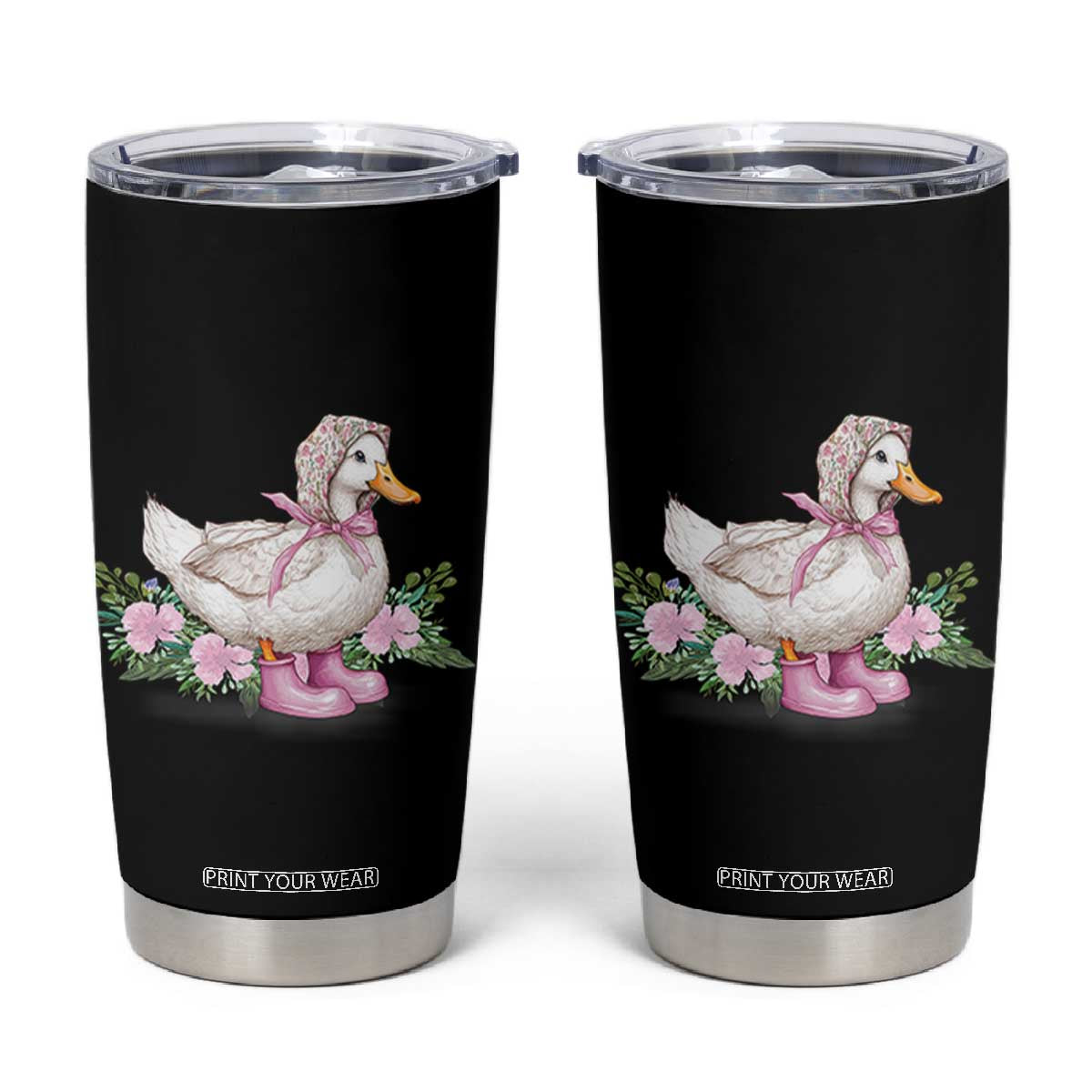Mama Goose Est 2025 Tumbler Cup Vintage New Mom Mothers Day TS02 Black Print Your Wear