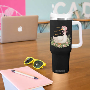Mama Goose Est 2025 Tumbler With Handle Retro New Mom Mothers Day TS02 Print Your Wear