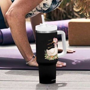Mama Goose Est 2025 Tumbler With Handle Retro New Mom Mothers Day TS02 Print Your Wear