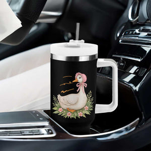 Mama Goose Est 2025 Tumbler With Handle Retro New Mom Mothers Day TS02 Print Your Wear
