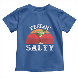 Margarita Toddler T Shirt Cinco De Mayo Feeling Salty Funny Mexican TS10 Royal Blue Print Your Wear