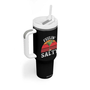 Margarita Tumbler With Handle Cinco De Mayo Feeling Salty Funny Mexican TS10 Print Your Wear