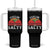 Margarita Tumbler With Handle Cinco De Mayo Feeling Salty Funny Mexican TS10 One Size: 40 oz Black Print Your Wear