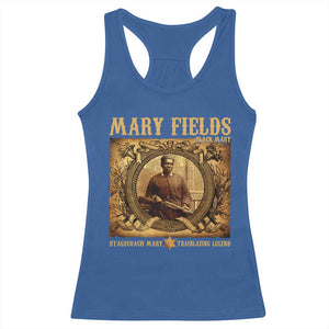 Mary Fields Racerback Tank Top Stagecoach Mary Trailblazing Legend Black Cowgirl TS11 Royal Blue Print Your Wear