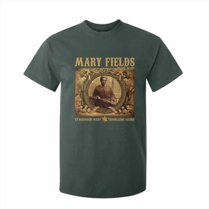 Mary Fields T Shirt For Kid Stagecoach Mary Trailblazing Legend Black Cowgirl TS11 Dark Forest Green Print Your Wear