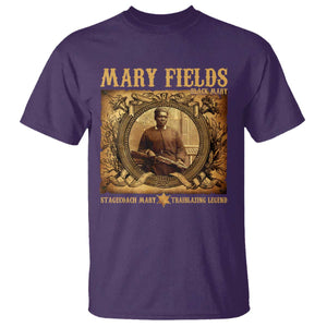 Mary Fields T Shirt Stagecoach Mary Trailblazing Legend Black Cowgirl TS11 Purple Print Your Wear