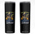 Melanin Cowgirls Linedance Skinny Tumbler Where Them Fans At Boots On Da Ground TS02 Black Print Your Wear