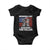 Memorial Day Remember The Fallen Baby Onesie Veteran Military Vintage USA Flag TS10 Black Print Your Wear