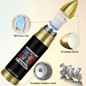 Memorial Day Remember The Fallen Bullet Tumbler Veteran Military Vintage USA Flag TS10 Print Your Wear