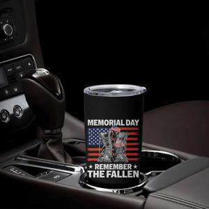 Memorial Day Remember The Fallen Tumbler Cup Veteran Military Vintage USA Flag TS10 Print Your Wear