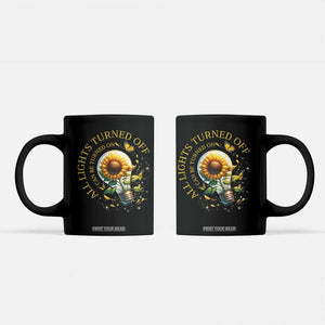 Mental Health Motivation Quote Coffee Mug All Lights Turned Off Can Be Turned On TS09 Black Print Your Wear