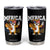 Merica Cat Tumbler Cup Funny 4th of July Hot Dog and Fireworks Patriotic USA Flag TS02 Black Print Your Wear