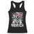 Merica Golden Retriever Racerback Tank Top Patriotic Dog US Flag 4th Of July TS02 Black Print Your Wear