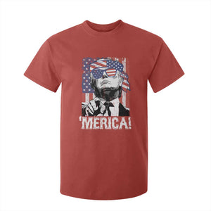 Merica Trump 4th Of July American Flag T Shirt For Kid TS11 Red Print Your Wear