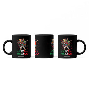 Mexican Boy Dabbing Coffee Mug Poncho Cinco de Mayo Flag Viva Mexico TS10 Print Your Wear