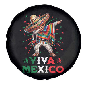 Mexican Boy Dabbing Spare Tire Cover Poncho Cinco de Mayo Flag Viva Mexico TS10 Print Your Wear