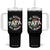 Mexican Dad Tumbler With Handle El Mejor Papá del Mundo Mexico Flag Eagle TS02 One Size: 40 oz Black Print Your Wear