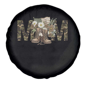 Military Army Mom Floral Combat Shoes Spare Tire Cover TS11 Print Your Wear